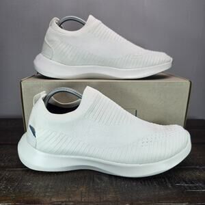 Vessi Everyday Move Slip On Mens Size 10 Waterproof Shoes Sneakers Polar White